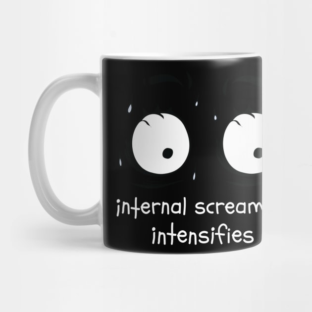 Internal Screaming Intensifies Dank Meme Face Sweat by alltheprints